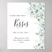 ユーカリ葉スキス数の署名 ポスター (正面)