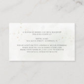 ユーカリ葉スグリー結婚ズ宿泊施設 エンクロージャーカード (裏面)