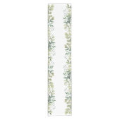 ユーカリ葉スタールランナー ショートテーブルランナー (正面)