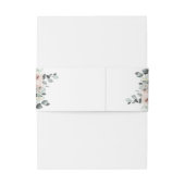 ユーカリ葉スダスティバラ結婚フローラ 招待状ベリーバンド (裏面例)