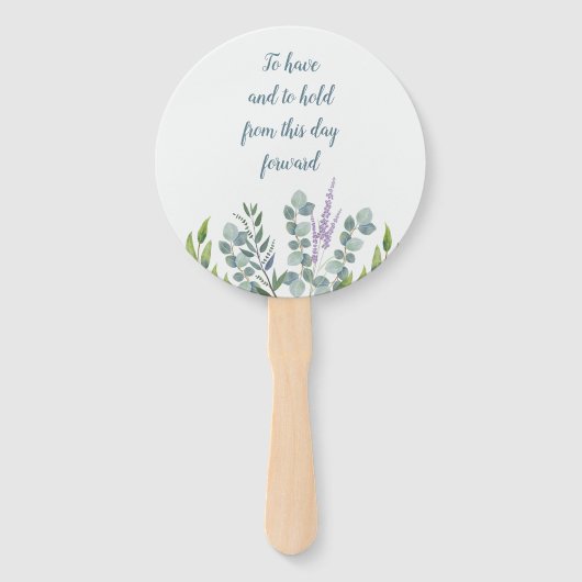 ユーカリ葉ス結婚のファンの写真nことわざ ハンドファン (裏面)