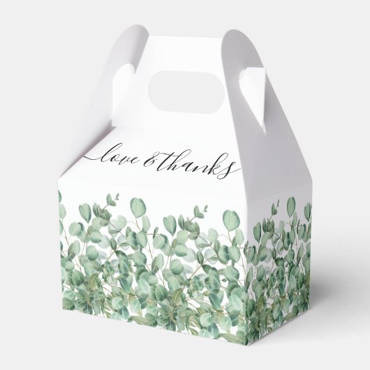 ユーカリ葉ス結婚の フェイバーボックス (裏面サイド)