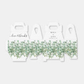 ユーカリ葉ス結婚の フェイバーボックス (折り畳みなし)