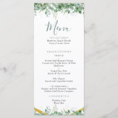 ユーカリ葉ス結婚の メニュー (正面)