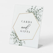 ユーカリ葉ス結婚の 台座サイン (正面)