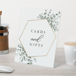 ユーカリ葉ス結婚の 台座サイン