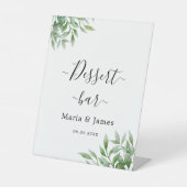 ユーカリ葉ス結婚の 台座サイン (正面)