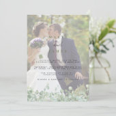 ユーカリ葉ス結婚の 招待状 (スタンド正面)