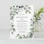 ユーカリ葉ス結婚の 招待状 (スタンド正面)