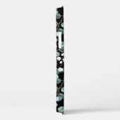 ユーカリ葉ス：白い花模様 Case-Mate iPhoneケース (裏面 / 右)