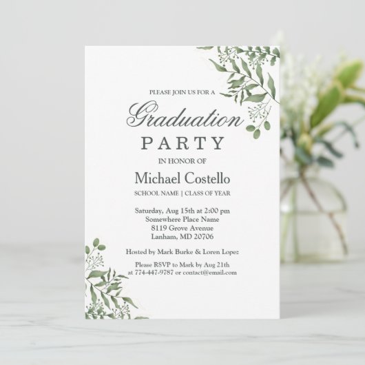 ユーカリ葉ズ卒業会 招待状 (スタンド正面)