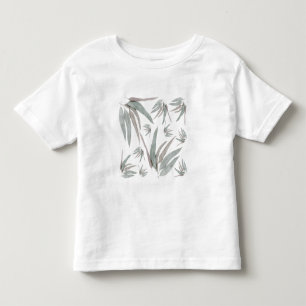 ユーカリ葉パターン トドラーTシャツ