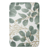 ユーカリ葉パターン バスマット (正面縦)