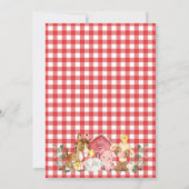 ユーカリ葉ファームアニマルズ誕生日 招待状 (裏面)