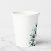 ユーカリ葉植物学校 紙コップ (右)