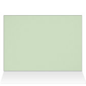 ユーカリ葉。の予約結婚テーブルカード (内部横(上))