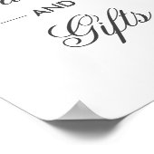 ユーカリ葉。の結婚カードとギフトのポスター ポスター (角)