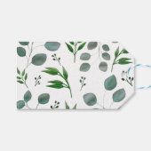 ユーカリ葉 ギフトタグ (正面(横))