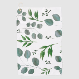 ユーカリ葉 ゴルフタオル