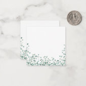 ユーカリ葉 ノートカード (正面/裏面インサイチュ)