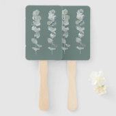 ユーカリ葉 ハンドファン (正面&裏面)