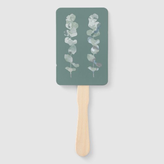 ユーカリ葉 ハンドファン (正面)