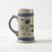 ユーカリ葉 ビールジョッキ (左)