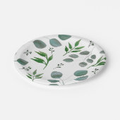 ユーカリ葉 ペーパープレート (アングル)