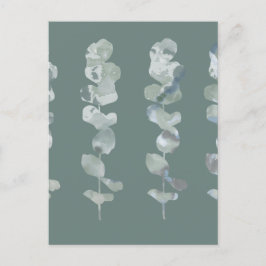 ユーカリ葉 ポストカード