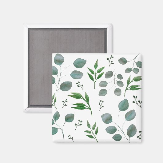 ユーカリ葉 マグネット (正面/裏面)