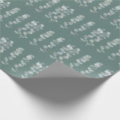 ユーカリ葉 ラッピングペーパー (角)