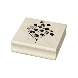 ユーカリ葉 ラバースタンプ