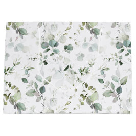 ユーカリ葉 ラージペーパーバッグ