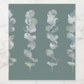 ユーカリ葉 ワインラベル (シングルラベル)