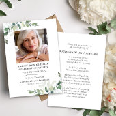 ユーカリ葬儀記念お祝い・オブ・ライフ 招待状