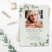 ユーカリ葬儀記念お祝い・オブ・ライフ 招待状