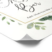 ユーカリ血メアリーバー標識 ポスター (角)