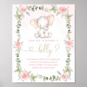 ユーカリ象どのように大きいママの腹ゲーム ポスター (正面)