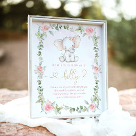 ユーカリ象どのように大きいママの腹ゲーム ポスター