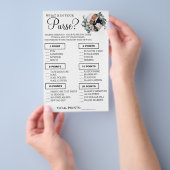 ユーカリ財布の中に何がシャワーゲームカード チラシ (ハンドル)