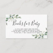 ユーカリ赤ちゃんシャワーベビー エンクロージャーカード (正面)