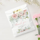 ユーカリ赤面フローラベビーイン開花ベビーシャワー フェイバーバッグ (封をした状態)