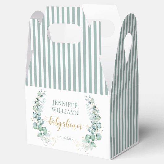 ユーカリ金ゴールドの赤感謝していちゃんシャワーあなたのお願いボックス フェイバーボックス (オープン)