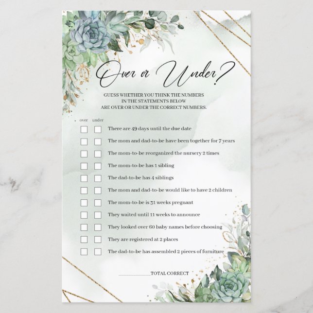 ユーカリ金ゴールドをベビーゲームの上または下で多汁 (正面)