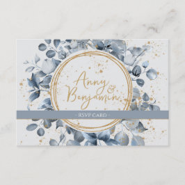 ユーカリ金ゴールドグリッターコード01 - RSVP 4 エンクロージャーカード