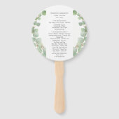 ユーカリ金ゴールドグリッターファンプログラム ハンドファン (裏面)