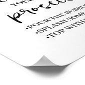 ユーカリ金ゴールドグリッター売春あっせん業者ザプロセッコ ポスター (角)