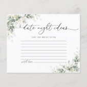 ユーカリ金ゴールドブライダルシャワーデイトナイトアイディア (正面)