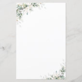 ユーカリ金ゴールドブライダルシャワービンゴ (裏面)