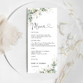 ユーカリ金ゴールドブライダルシャワーメニュー メニュー